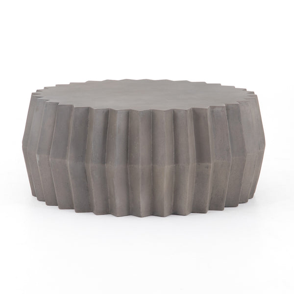Gem Outdoor Coffee Table In Dark Grey