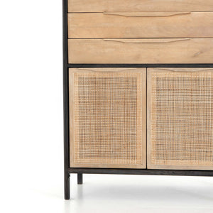Sydney Tall Dresser in Black Wash
