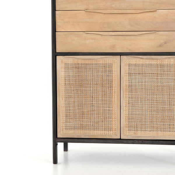 Sydney Tall Dresser in Black Wash