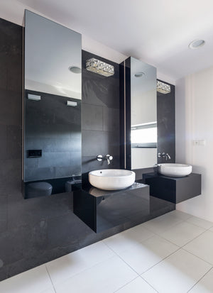 Aludra 3 Light Vanity  in Chrome Finish