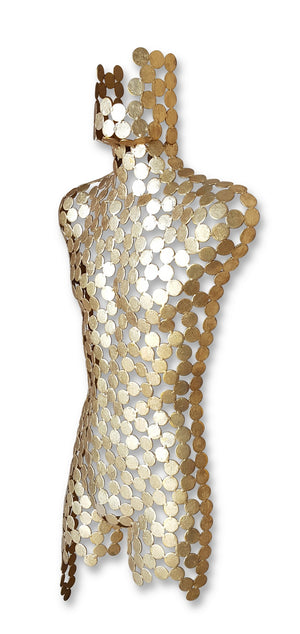 Gold Leaf Male Torso