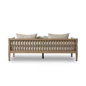 Amero Outdoor Sofa In 86" In Washed Brown In Fsc