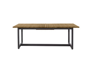 GENEVE EXTENSION DINING TABLE - NATURAL - 83" to 107"