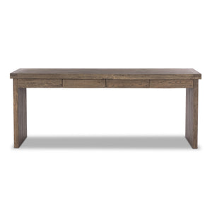Warby Desk in Worn Oak Veneer