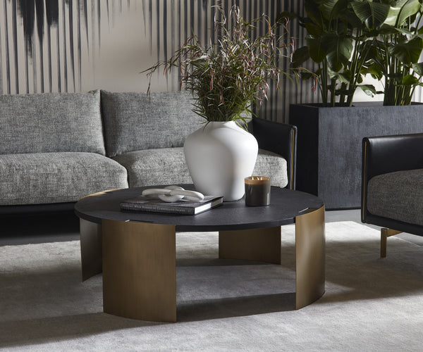 GALLUS COFFEE TABLE - CARBON