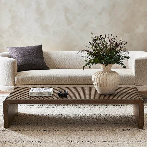 Leo Coffee Table in Rustic Grey