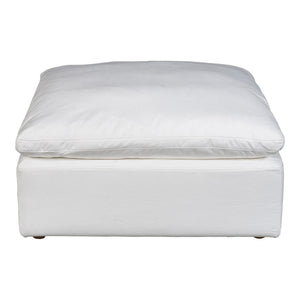 Terra Condo Ottoman in Cream White