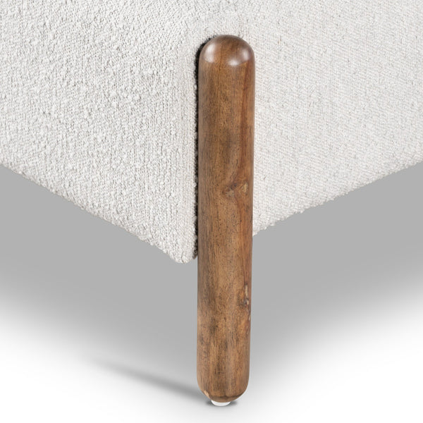 Emma King Bed - Knoll Sand