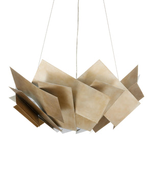 Artiste Chandelier In Silver Leaf