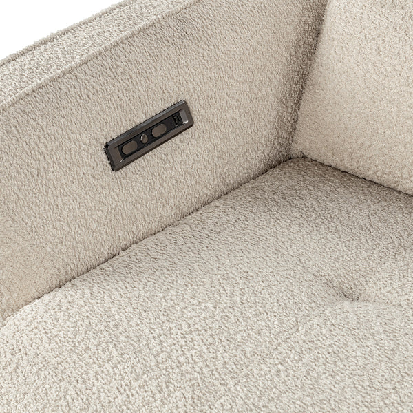 Conway Power Recliner Sofa with Dual Recline - Ivory