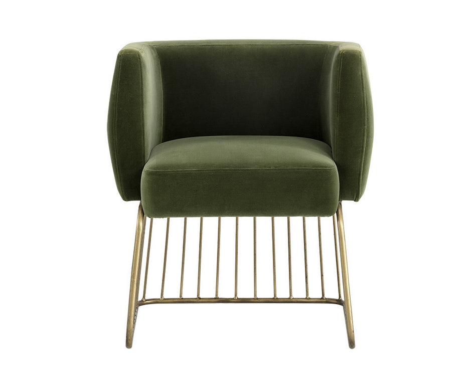 Gala Dining Chair - Forest Green
