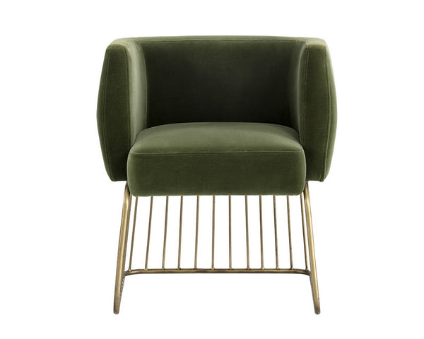 Gala Dining Chair - Forest Green