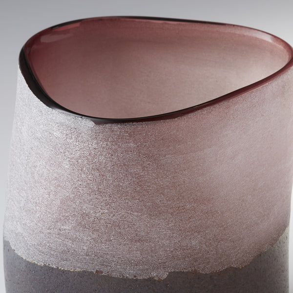 Small Europa Vase in Iron Glaze