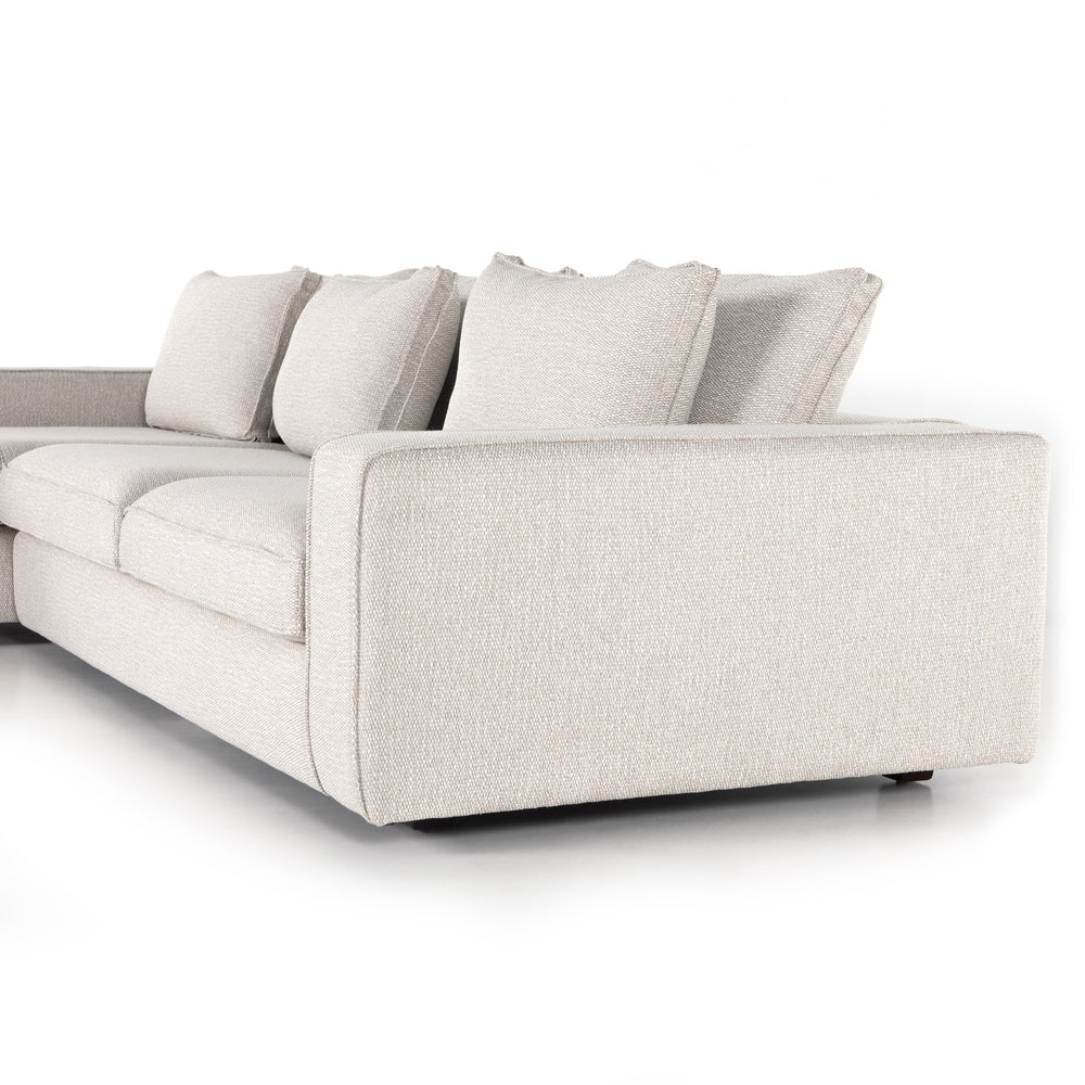 Pierce 2pc W/ Laf Chaise In Pompee Pearl