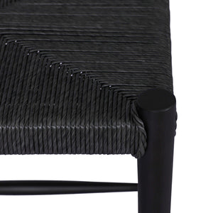 Lomas Bar + Counter Outdoor Stool - Vintage Coal