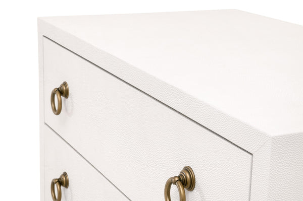 Strand Shagreen 2-Drawer Nightstand