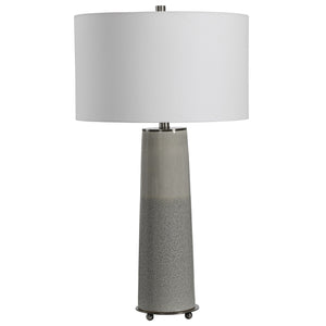 Abdel Gray Glaze Table Lamp