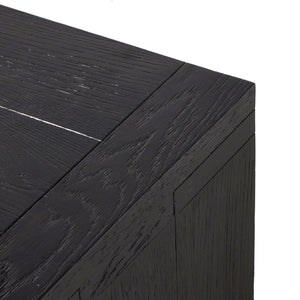 Warby Media Console In Worn Black Veneer