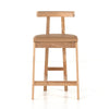 Tex Bar + Counter Stool - Natural Leather