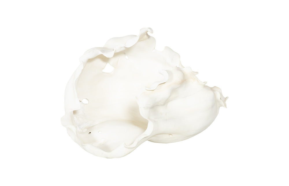 Cast Root Bowl, Open, Faux Bleached