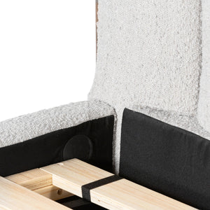 Emma King Bed - Knoll Sand