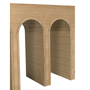 Enzo Console, White Oak