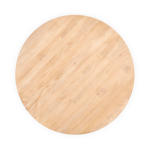 Laguna Solid Wood Dining Table in Natural Maple