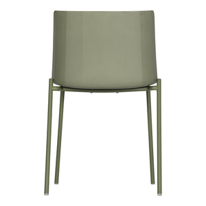 Moe's Silla Outdoor Dining Chair Set - Sage Green
