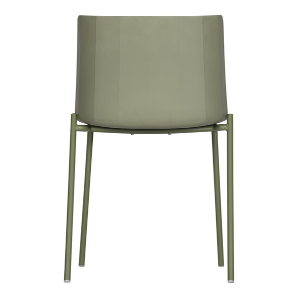 Moe's Silla Outdoor Dining Chair Set - Sage Green