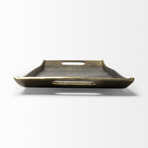 Drey 24L x 10W Gold Rectangular Tray