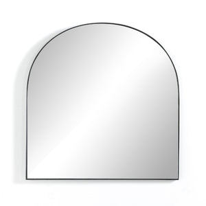 Georgina Wide Mirror In Iron Matte Black