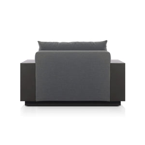 Branford Outdoor Metal Chair - Arashi Graphite