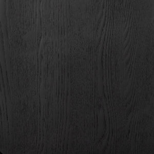 Connor Dining Chair In Black Ash