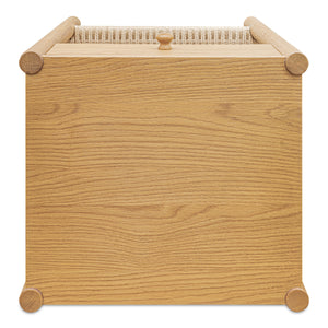 Moe's Millie Nightstand Natural with Drawer