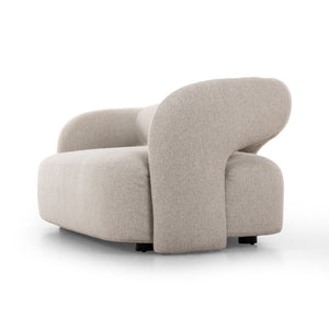 Mazie Sofa In 94" In Crete Pebble