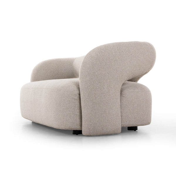 Mazie Sofa In 94" In Crete Pebble