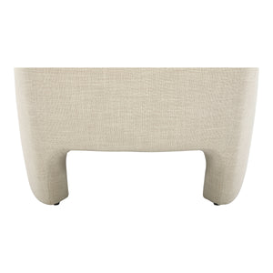 Kenzie Accent Chair in Textured Dune Fabric