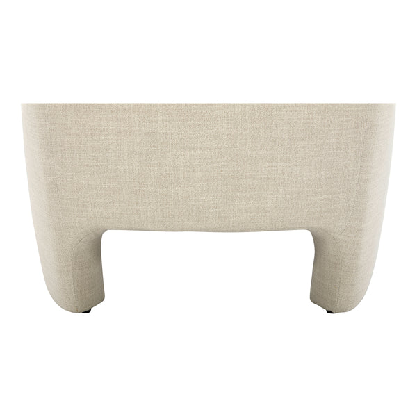 Kenzie Accent Chair in Textured Dune Fabric