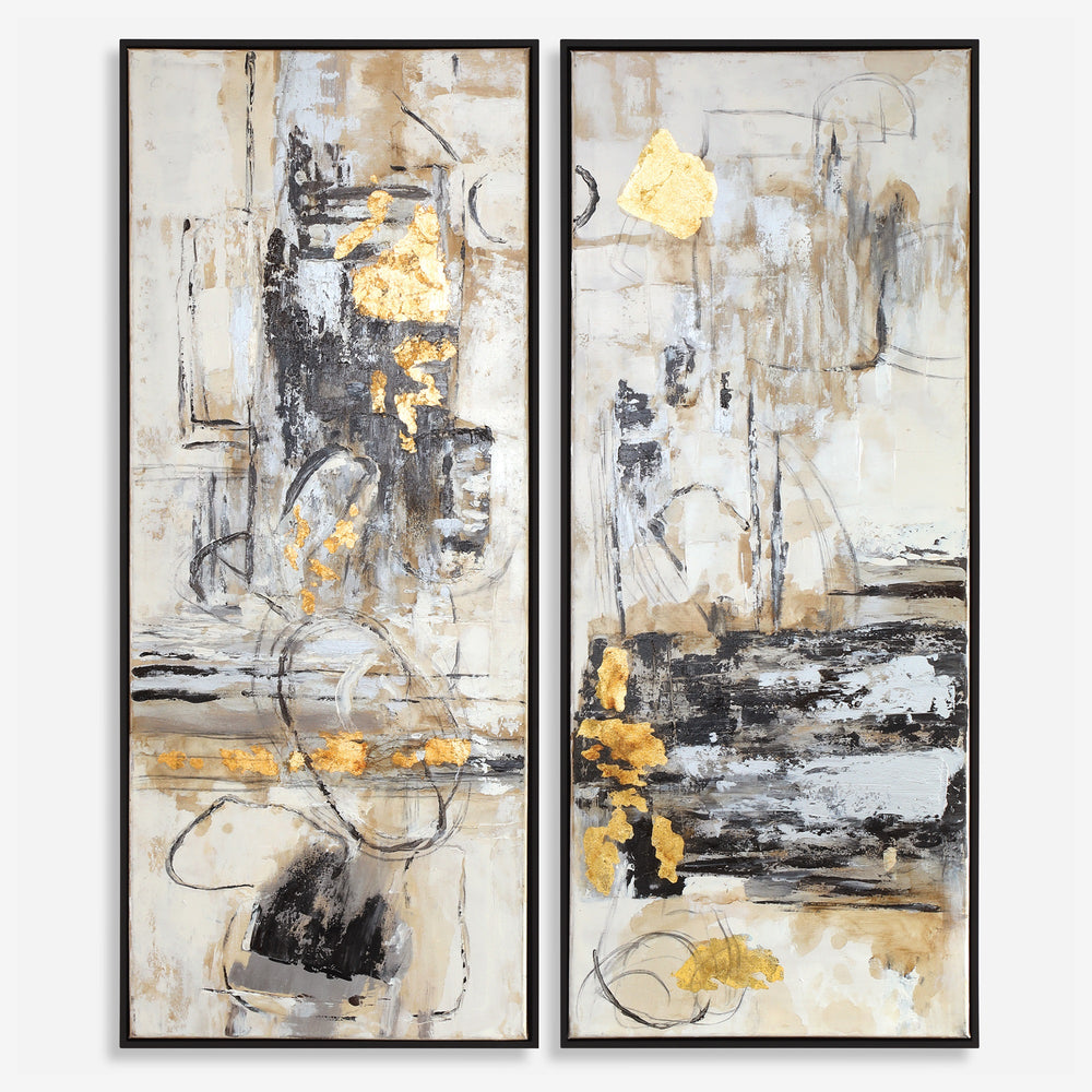 Life Scenes Hand Painted Canvases