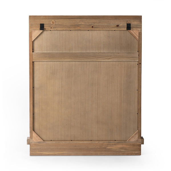 Ledge Wall Mirror - Distressed Light Pine
