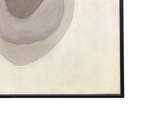 ZEN GARDEN (SET OF 3) - 30" X 30" - BLACK FLOATER FRAME