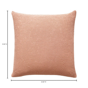Moe's Ria Collection Pink Cotton-Feather Pillow