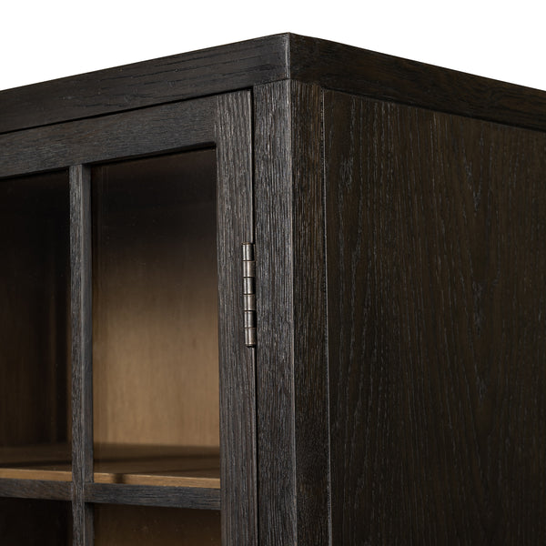Palmer Cabinet in Charcoal Oak Veneer
