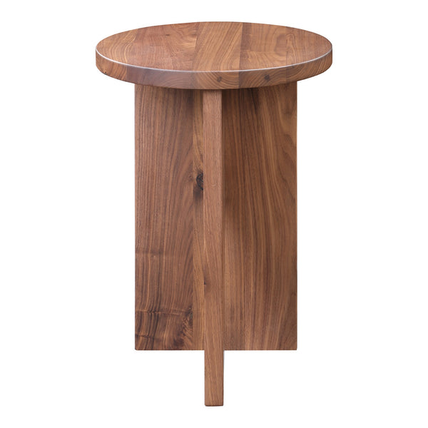 Moe's Grace Accent Table Walnut Brown