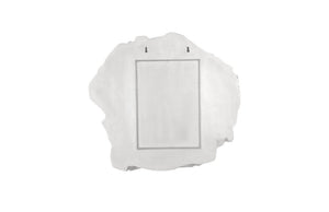 Rock Pond Mirror A, Silver Leaf