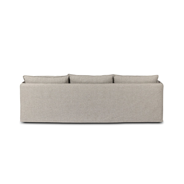 Andre Outdoor Sofa 96" in Alessi Slate