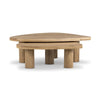 Zion Nesting Coffee Table Set - Natural Oak