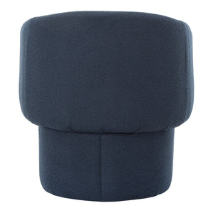 Moe's Franco Chair in Dark Indigo