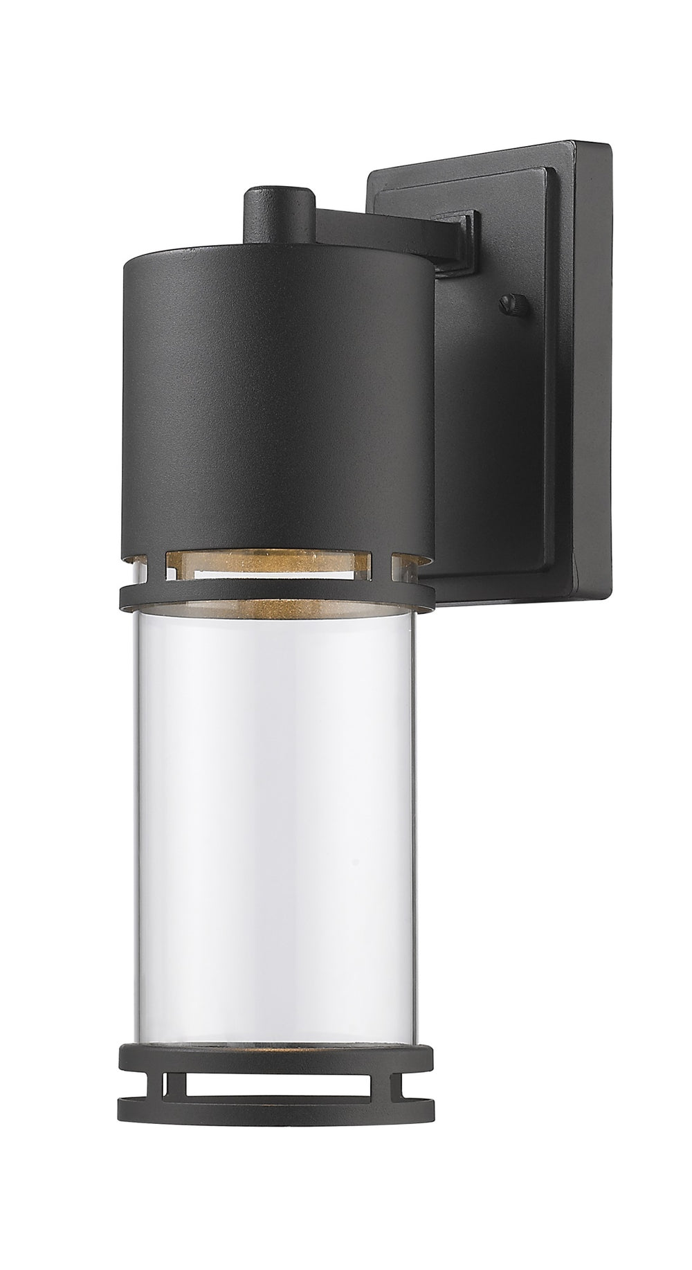 Luminata Outdoor LED Wall Light in Black Finish