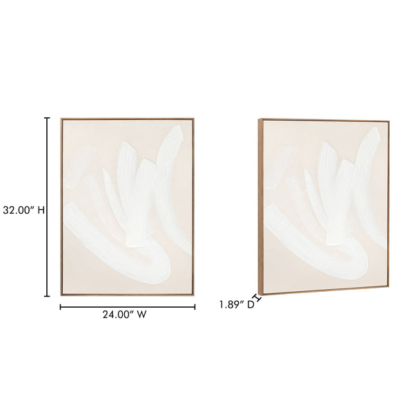 Chorus 1 Framed Painting in Multicolor